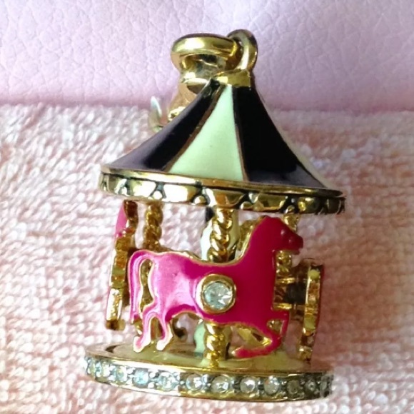 Juicy Couture Carousel horses Merry go round Charm